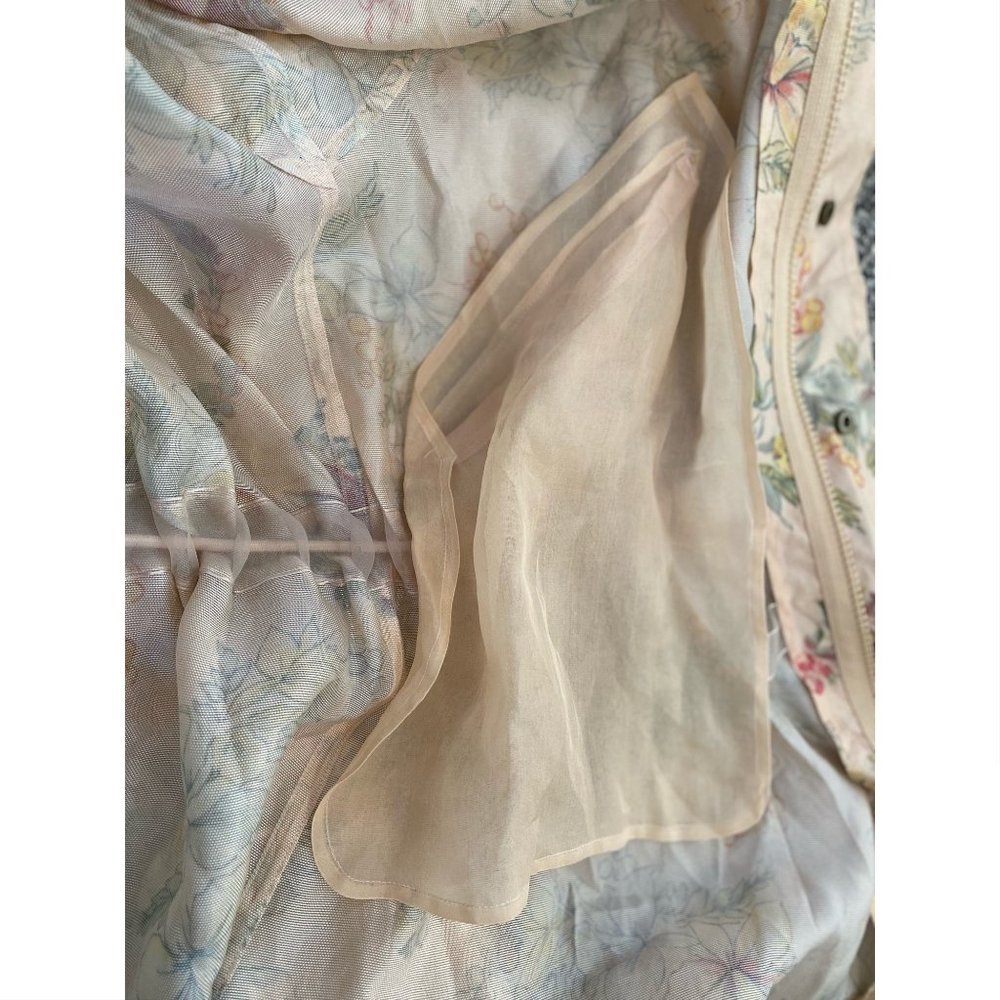 Ralph Lauren Purple Label Silk Organza Floral Orch - Picture 13 of 15